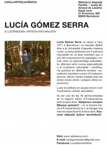 Exposición "Copsant la natura" de Lucia Gómez Serra
