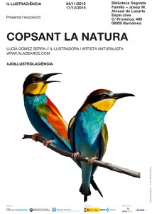 Exposición "Copsant la natura" de Lucia Gómez Serra