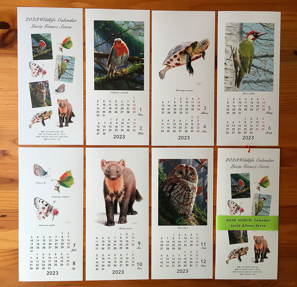 Calendario naturalista 2023